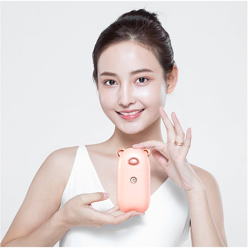 Usb Chargeable Portable Hand Humidifier And Face Steamer