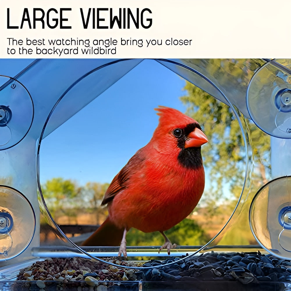 GalaxyFaze™ - Transparent Window Case Bird Home