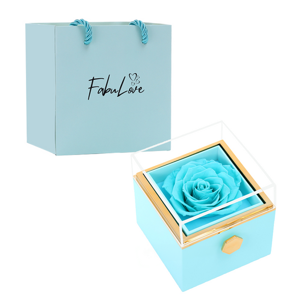 Rotating External Rose Gift Box