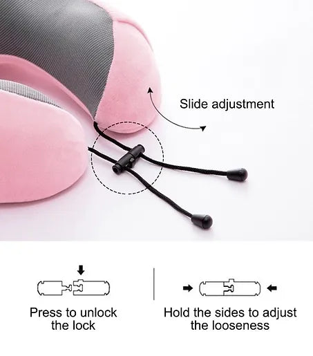 Memory Foam Travel Pillow™
