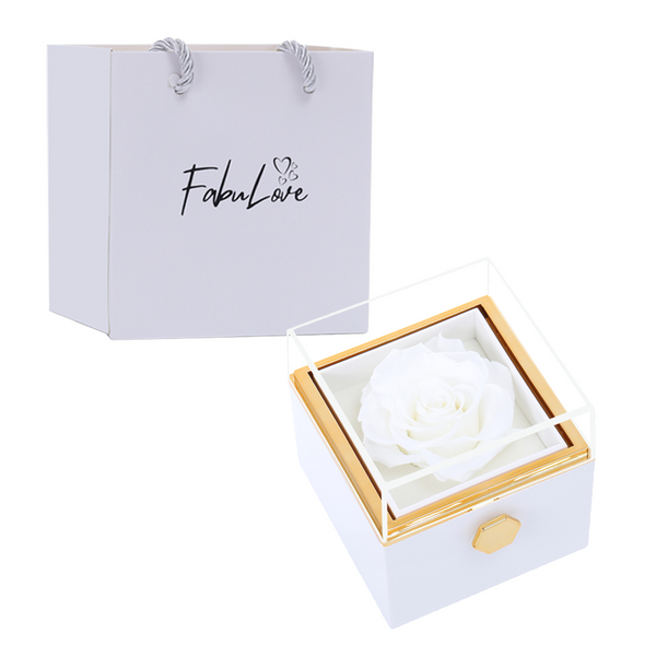 Rotating External Rose Gift Box