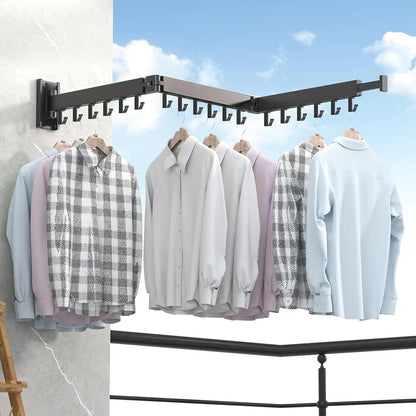 Tri-Folding Clothing Rack™