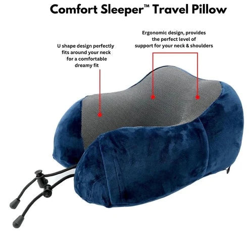 Memory Foam Travel Pillow™