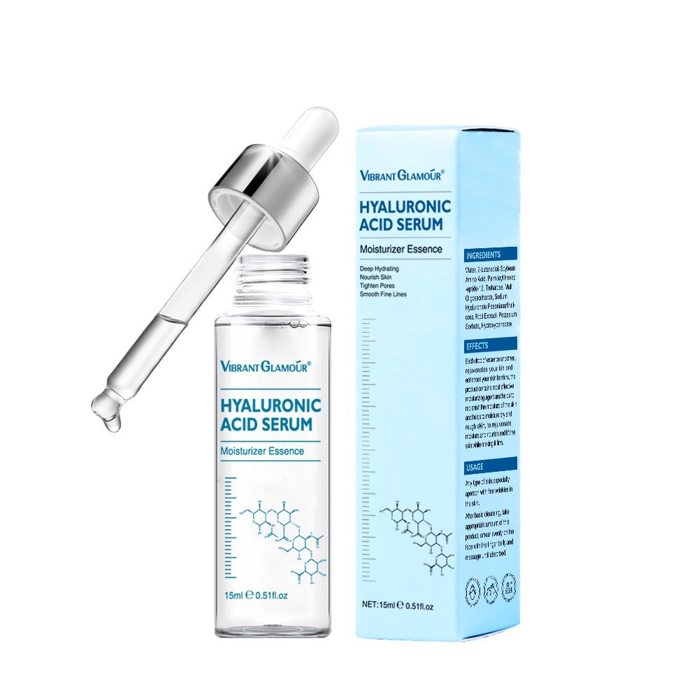 Hyaluronic Acid Face Serum Anti-Aging Shrink Pore Whitening Moisturizing Face Cream Dry Skin Care